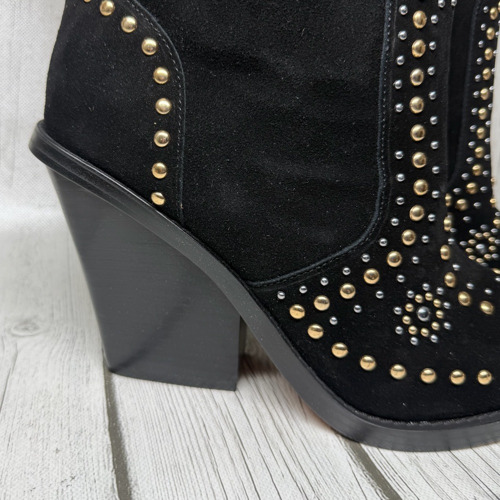 BRAND NEW Jessica Simpson Women's Size 11 Larna Western Studded Cowboy Boots - Picture 4 of 14